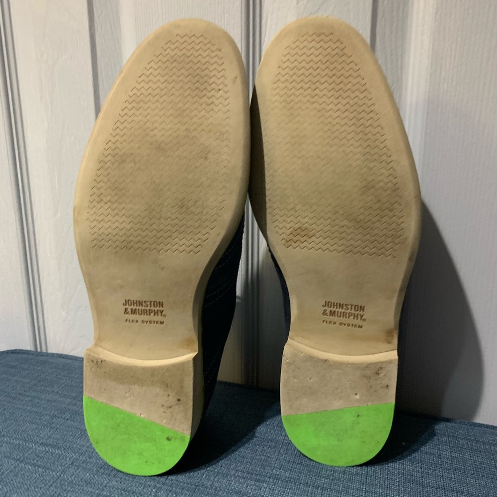 Johnston & Murphy Blue and green dress shoes - Picture 4 of 7